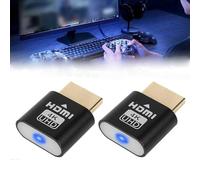 TV Streaming Device, Streaming Devices for TV, Wireless Display Adapter, Mobile Screen Mirroring Receiver, Streaming Media Player, Access All Channels (Black-2 Pcs)