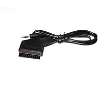 Tv Tech Replacement 3.5mm AV Jack To Scart Cable | Connects To Satellite Receivers | Compatible With Underline 3in1, Piccolino 3in1, Amiko Mini Combo, Alien Mini |Can Handle Both Video & Audio