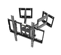 TV telescopic rack, monitor wall-mounted swivel bracket, corner wall mount, suitable for 32-55 inch TVs, with a maximum load of 40kg and a maximum distance of 400x400mm