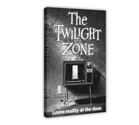 Tv The Twilight-Zone 4 Canvas Poster Bedroom Decor Landscape Office Room Decor Gift Frame-style 12x18inch(30x45cm)