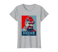 TV Times Benny Hill Home Guard T-Shirt, Women, Heather Grey, 3X-Large