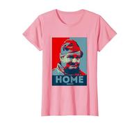 TV Times Benny Hill Home Guard T-Shirt, Women, Pink, X-Small