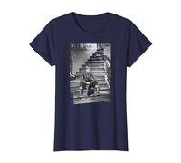 TV Times David Bowie Bing Crosby Show 1977 T-Shirt, Women, Navy Blue, Medium