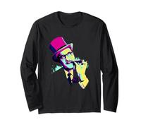 TV Times Groucho Marx 1967 Pop Art Stylised Long Sleeve T-Shirt