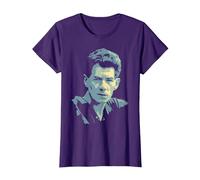 TV Times Ian McKellen 1982 T-Shirt, Women, Purple, X-Large