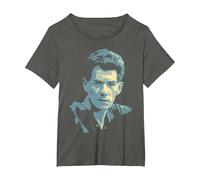 TV Times Ian McKellen 1982 T-Shirt, Women's Plus, Asphalt Grey, 1X