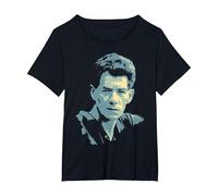 TV Times Ian McKellen 1982 T-Shirt, Women's Plus, Black, 5X