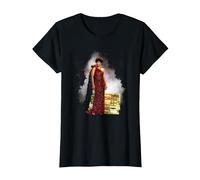 TV Times Shirley Bassey Sparkly Dress T-Shirt, Women, Black, Medium