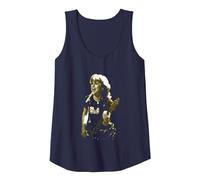 TV Times Suzi Quatro Live Tank Top, Women, Navy Blue, Small