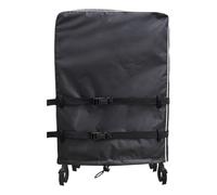 TV Trolley Cover Reflective Television Wrap | Windproof Double Buckle Webbing Outdoor TV Cover for Living Room Apartment Office Classroom Backyard Shop