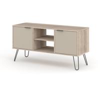 Core Products Augusta Driftwood 2 Door Wide Screen Tv Unit H57.0Cm X W114.5Cm X D39.5Cm