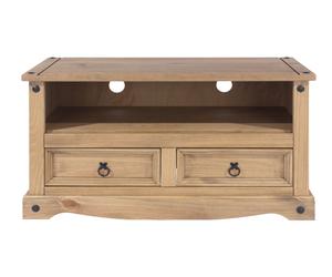 TV Unit, Bookcase, Sideboard, Dining Table & Chairs - Premium Corona Solid Pine