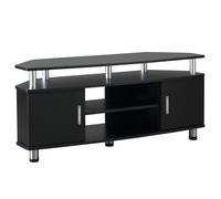TV Unit Cabinet with Storage Shelves and Cupboard - Entertainment Center for Living Room - Black Stand Cupboard Room - Home Living | TJ Hughes