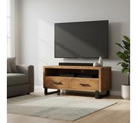 TV Unit Pembroke Pine Natural/Black L:100cm