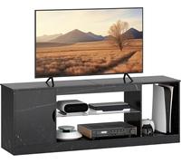 TV Unit Stand Cabinet Sideboard Shelving Display Media Console Black