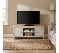 TV Unit Windermere Oak Top Grey/Natural L:120cm