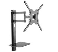 Maclean MC-772 TV Wall Bracket Holder Mount Shelf DVD Xbox PS4 PS5 LCD LED 32 "- 55 "