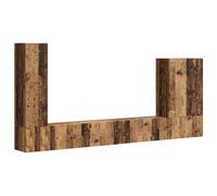 TV Wall Cabinet Set with Shelf Wall-mounted with Storage Home Furniture vidaXL