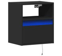 TV Wall Cabinet with LED Floating TV Wall Unit Floating TV Cabinet vidaXL