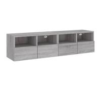 TV Wall Cabinets Wall-mounted TV Stand Floating TV Unit Engineered Wood vidaXL
