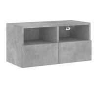 TV Wall Cabinets Wall-mounted TV Stand Floating TV Unit Engineered Wood vidaXL