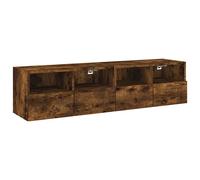 TV Wall Cabinets Wall-mounted TV Stand Floating TV Unit Engineered Wood vidaXL