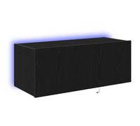 TV Wall Cabinets with LED Lights Wall Mounted TV Unit Floating TV Stand vidaXL