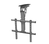 TV Wall Mount Adjustable Ceiling TV Mount Bracket, Telescopic Electric TV Lift with Auto Lifting, 0-85° Flip Down, Fits 32-70 Inch TVs, Loading 110 Lbs