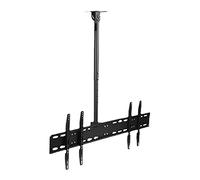 TV Wall Mount Adjustable Tilt Swivel Ceiling Bracket, Fits Most 14-40 Inch TVs, Supports up to 88 lbs, Ideal for Single or Dual Screen Setup