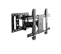Tv Wall Mount Adjustable Wall Mounted TV Bracket Foldable Telescopic Universal Fixed 32-70/80 In Frame Tilt Stretch 600 * 400mm Max 50kg(Color1)