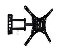 TV Wall Mount Bracket Extendable Rotating Heavy Duty Full Motion Articulating Arm for 23 to 55 Inch LCD LED Flat Screen TVs Iron Material VESA 75x75 to 400x400