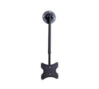 TV Wall Mount Bracket, Flip Down Ceiling Mount, Holds Screens Up to 25kg, Tilt Swivel Telescopic for 13-37 inch LCD LED Flat Panel Displays