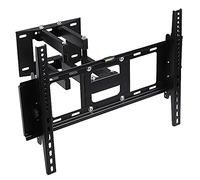 TV Wall Mount Bracket for 32 65 Inch TVs 600x400 VESA Holds up to 20kg Black Color Easy Installation
