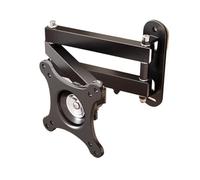TV Wall Mount Bracket Full Motion Corner TV Holder Support For 10-30 In TV Swivel Tilts Adjustable Monitor Stand VESA 100x100mm(No Bubble Level)