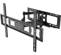 TV Wall Mount Bracket with Articulating, Swiveling, Tilting Arms - Compatible with Most 43-65 Inch TVs, Adjustable Leveling for Optimal Viewing Experience