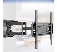 TV Wall Mount for Large TVs Up to 60 inch- TV Mount Bracket, with Articulating Swivel Extension Tilting Leveling Max VESA 400x400mm Holds up to 40kg, for LED LCD OLED 4K Fla