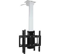 TV Wall Mount Motorized Ceiling TV Mount, Electric TV Lift With Remote Control Height Adjustable 51.1-78.8Inch, Fits 32-65 Inch TVs, With Loading 82 Lbs TV Mount