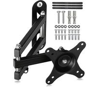 Suptek TV Wall Bracket Mount Swivel and Tilt for Most 15"-32" LED, LCD, OLED Flat Screen TVs and Monitors with VESA 75x75-100x100mm up to 13kg Full Motion Monitor Wall Bracket MA2720