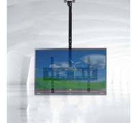 tv wall mount' Telescopic TV Bracket TV Wall Mount Ceiling TV Mount Bracket, Full Motion 360 Deg Rotation Tilt Swivel TV Mount, Can 90° Flip Down Folding tv Mou(A-0.653.05m)
