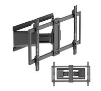 TV Wall Mount TV Mount 37-90" VESA 600×400 max 65 kg Black Maclean