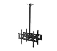 tv wall mount' TV Stand,Double Sided Ceiling TV Mount Bracket, Telescoping Adjustable Height Pole, TV Wall Mount Bracket Fits 40-70 Inch Flat Screen TVs wall m（A-0.6A1m）