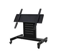 Tv Wall Mount TV Trolley Mobile TV Cart with Wheels for 32” - 65” LCD Flat Screen TVs Suitable for Bedroom/Office/Meeting Room/Exhibition/Hotel,