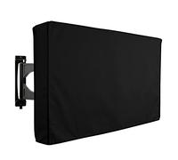 TV Waterproof,Multi-Sized Weatherproof and Waterproof Flat TV Screen Protector | Fit Any Smart TV Set Outside LCD Covers Made of Waterproof Fabric with PVC Coating Inside