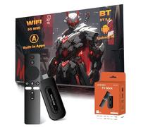 TV3 PRO Android 16.0 TV Stick, 4K HD Smart Dongle for TV, H313 Quad-core, 2.4GHz+5GHz Dual WiFi, Bluetooth Voice Remote Control, Compact & Powerful, Internet Channel TV Device for Home/Travel