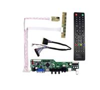 TV56 Control Board Monitor Kit For HB140WX1-200 HB140WX1-300 TV+HDMI+VGA+AV+USB LCD LED Screen Controller Board Driver(HB140WX1-200)