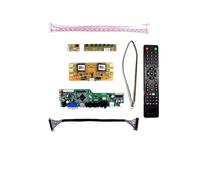 TV56 Kit ，Compatible For MT190AW01 V.C MT190AW01 V.5， TV+HDMI+VGA+AV+USB LCD LED Screen Controller Board Driver,Parts Replacement(MT190AW01 V.C)