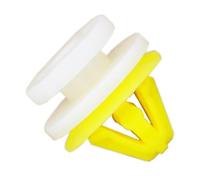 TVAAGHBCBR 100Pcs Retainer Nylon Compatible With 2008-2015 LR2 Door Cladding Fastener Clips DYC500030 Interior Accessories