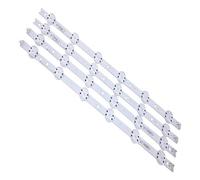 TVAAGHBCBR 4 PCS/set LED Strip Compatible With LG 49UV340C 49UJ6565 49UJ651V 49UJ670V 49UJ701V V17 49 R1 L1 ART3 2862 2863 6916L-2862A 2863A