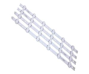 TVAAGHBCBR 4 PCS/set LED Strip Compatible With LG 49UV340C 49UJ6565 49UJ651V 49UJ670V 49UJ701V V17 49 R1 L1 ART3 2862 2863 6916L-2862A 2863A
