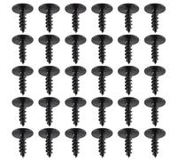 TVAAGHBCBR 50 Pcs 5mm Black Torx Screw Car Engine Under Cover Splash Guard Self-tapping Screws Compatible With Audi A4 A3 A5 A6 A7 A8 Q5 VW Golf Passat